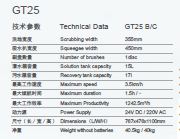 รถขัดพื้นเดินตาม GT25